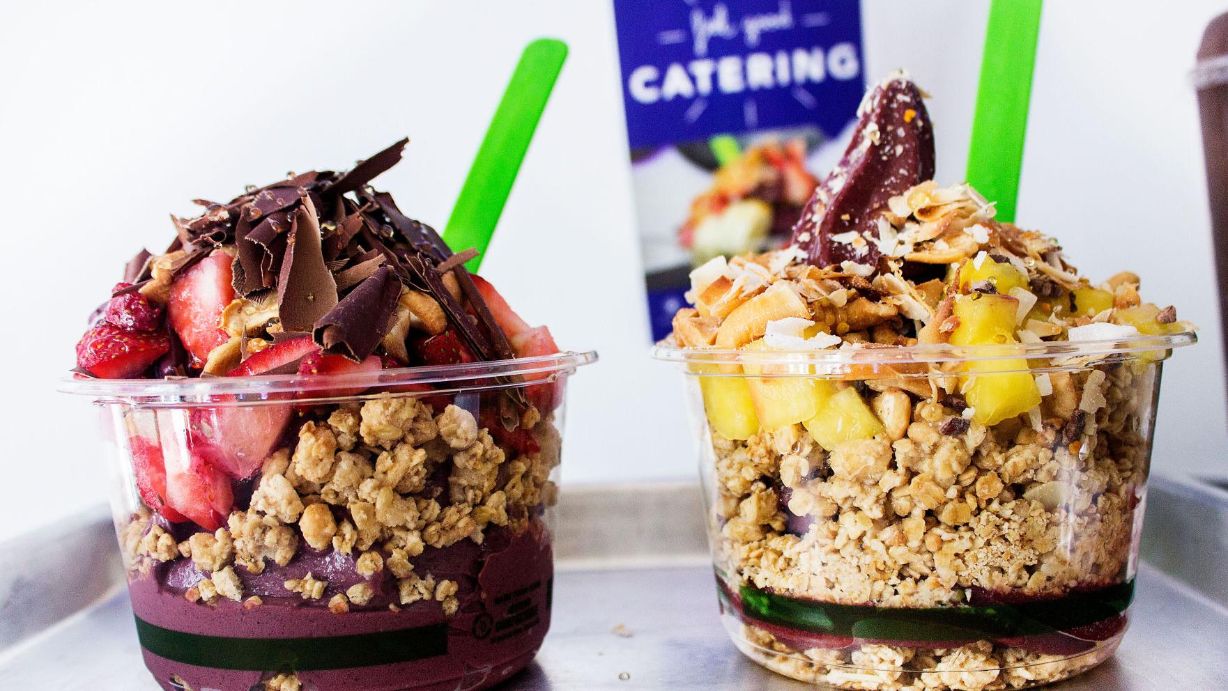 Grab this on your way to work! Acaà bowls have arrived in downtown Tucson